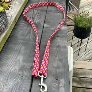 Dog Attire 60”, 100% designer cotton dog leash. Never used.